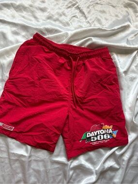 Tilly's Red Daytona 500 Men's Athletic Shorts